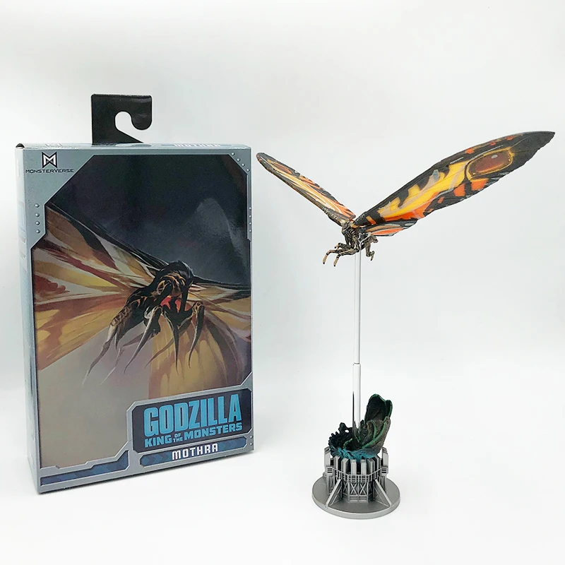 2024 tokoh aksi Godzilla dan Kong King of the Monsters motra Rodan PVC Model koleksi boneka hadiah anak laki-laki anak perempuan