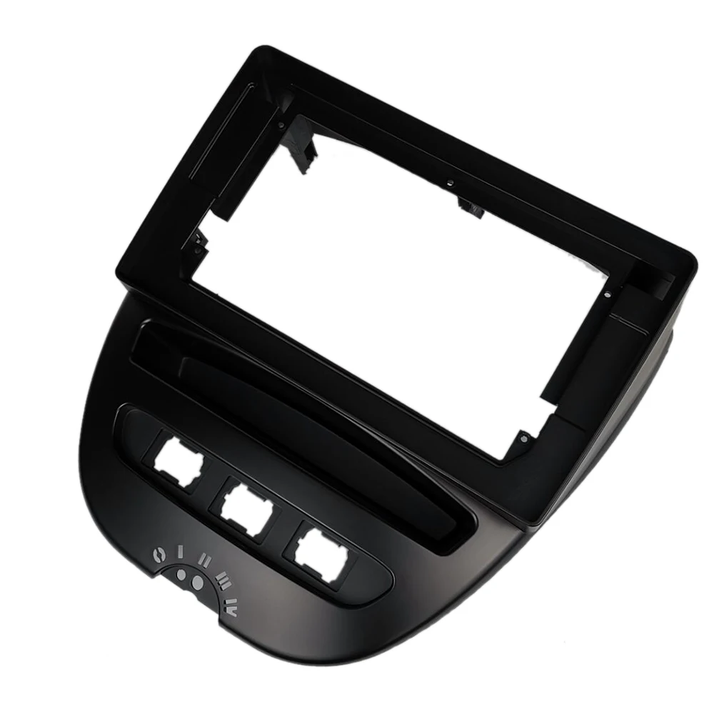 2 Din 10.1 Inch Car Radio Fascia Frame for Peugeot 107 TOYOTA Aygo CITROEN C1 2005-2014 Dashboard Installation Trim Kit