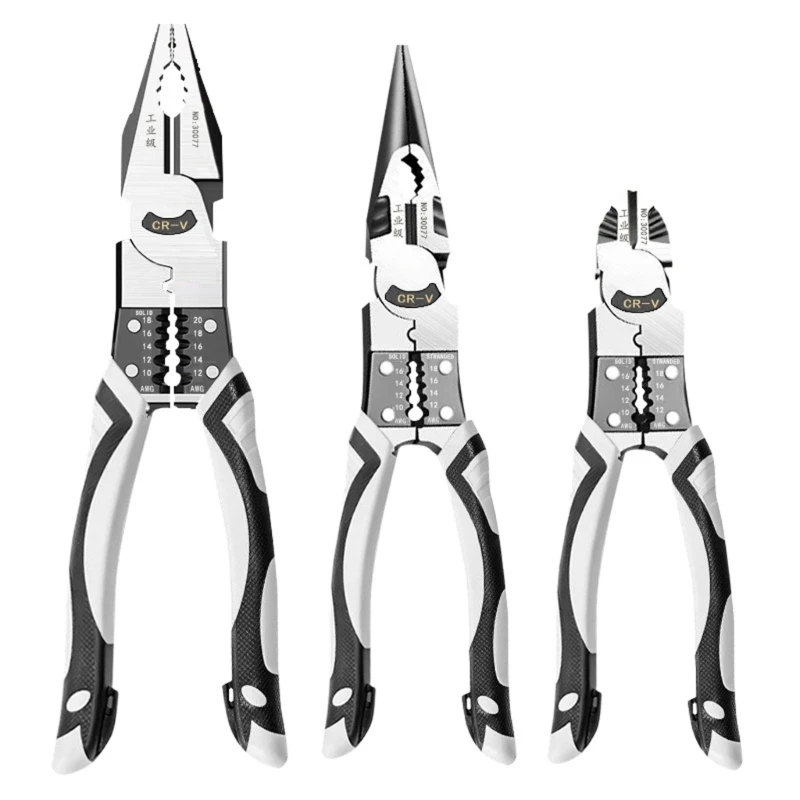 

dwan Reliable Pliers Scissor Long Nose Wire Pliers for Electronic Circuit Trimming