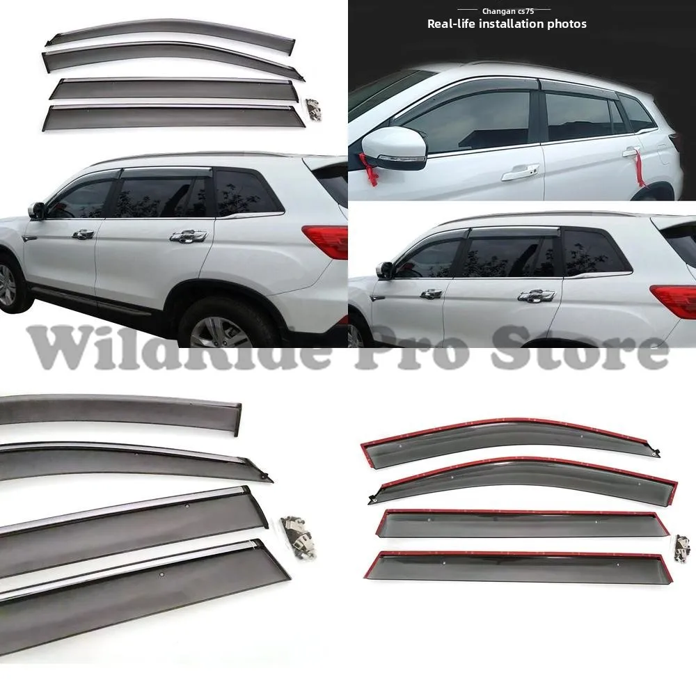 

1 set Thickened Rain Visor for Changan 13 24 CS75 Window Rain Guard Modification Accessories