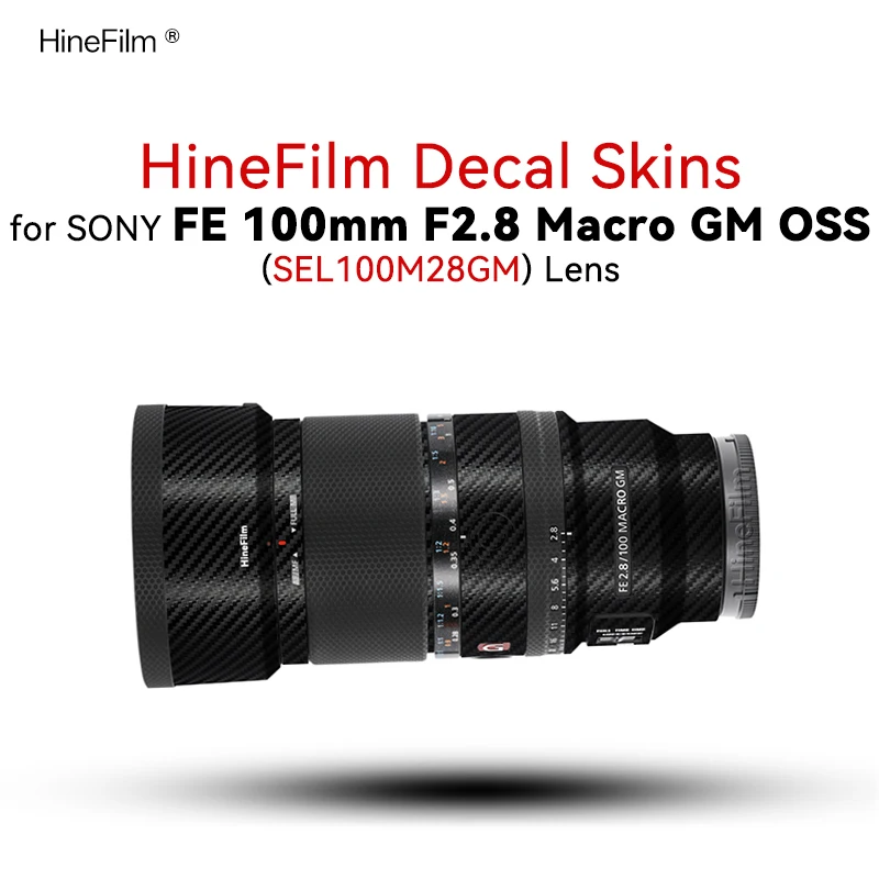 

Customized Skin for Sony FE100 F2.8 GM Lens Wrap Cover For Sony FE 100mm F2.8 Macro GM OSS Lens Decal Skin 100F2.8 Lens Sticker