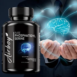 Phosphatidylserine Capsules - Enhance Memory and Concentration, Refresh The Mind, Relieve Stress