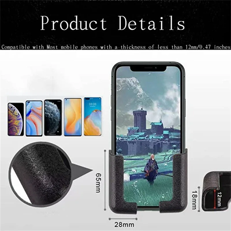 1-2 ペア自己粘着ダッシュボード電話マウントホルダー自動車電話ホルダーユニバーサル自動重力 GPS スタンドラックカーアクセサリー