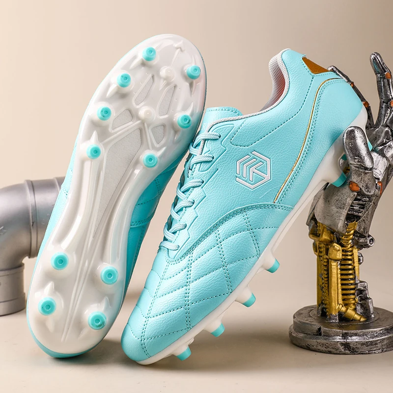 Neue Männer Fußball Stiefel Gras Atmungsaktive Spiel Outdoor Sport Fußball Schuhe Stollen Lange Spikes Komfortable Training Jungen Nicht Slip – Detail 24