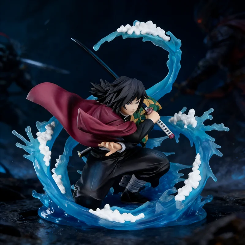 17 cm Premium Boxed Tomioka Giyuu Action Figure Water Ademhaling Stijl Vorm Nul Authentieke Collectible Grade Desktop Ornament Gift