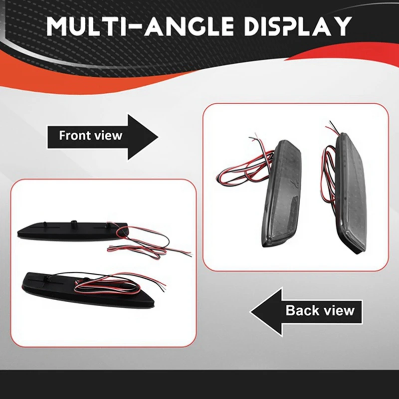 Car Rear Reflector Light Bumper Taillight Fog Light Brake Light For Mitsubishi DELICR MINI