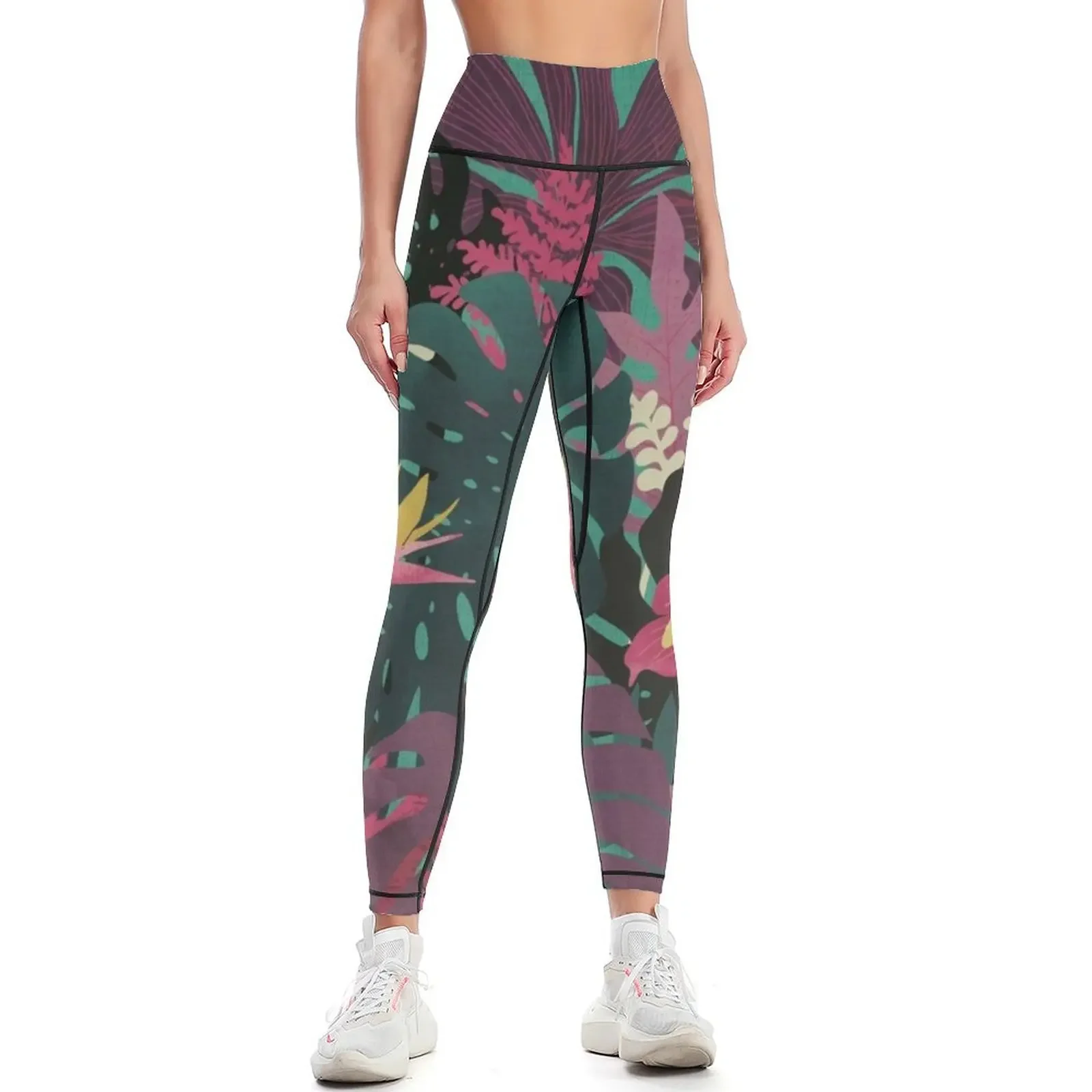 

Tropical Tendencies Leggings Training pants flared legings for fitness for girls Womens Leggings