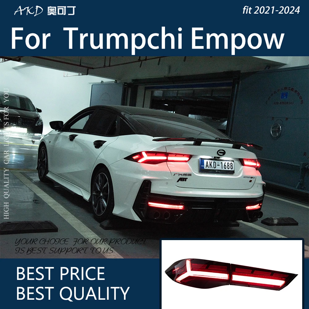 Car Lights for Trumpchi Empow 2021-2024 LED Auto Taillights Assembly Upgrade Lamborghini Style Design Tool Exterior Accessories