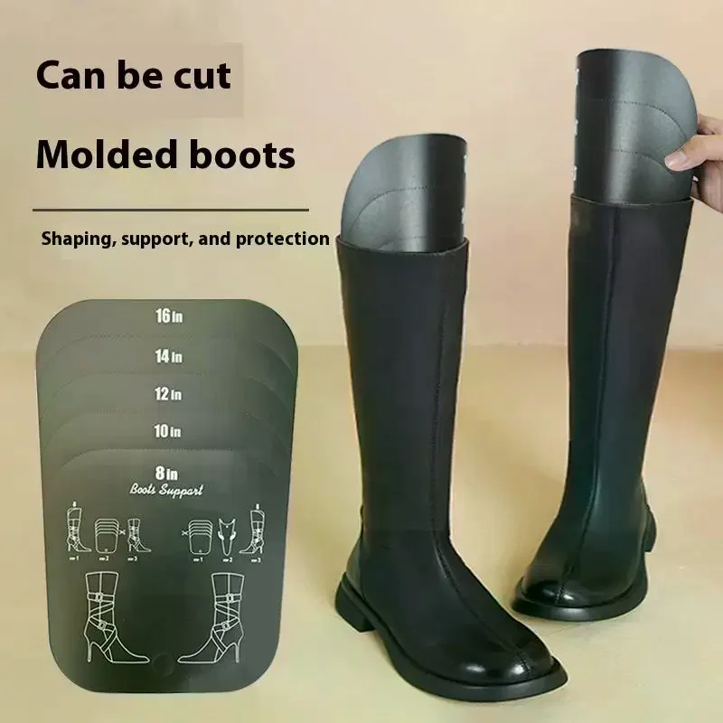 1Pcs White/Black Boot Shaper Stand Form Inserts Tall Boot Support Keep Boots Tube Shape For Women Men Plastic Long Boots Support