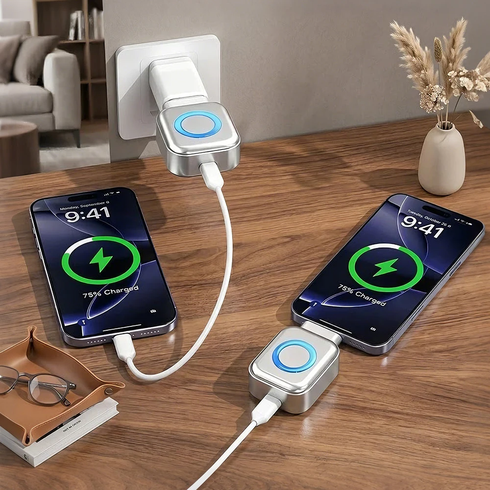 140W Smart Auto Stop Charging Adapter with Overcharge Protection