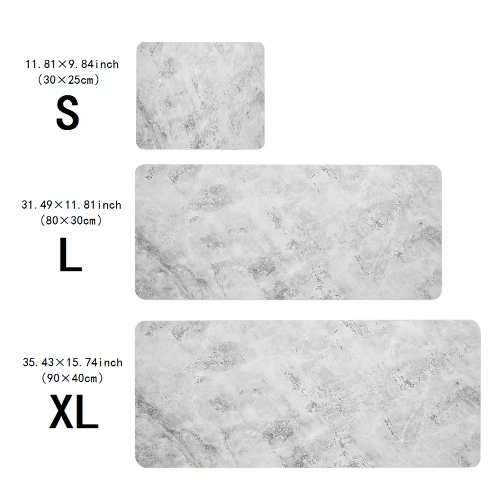 

Pro Gray Esports mouse pad: Smooth Textured Surface for Precision Control, Wear-Resistant & Ergonomic Design