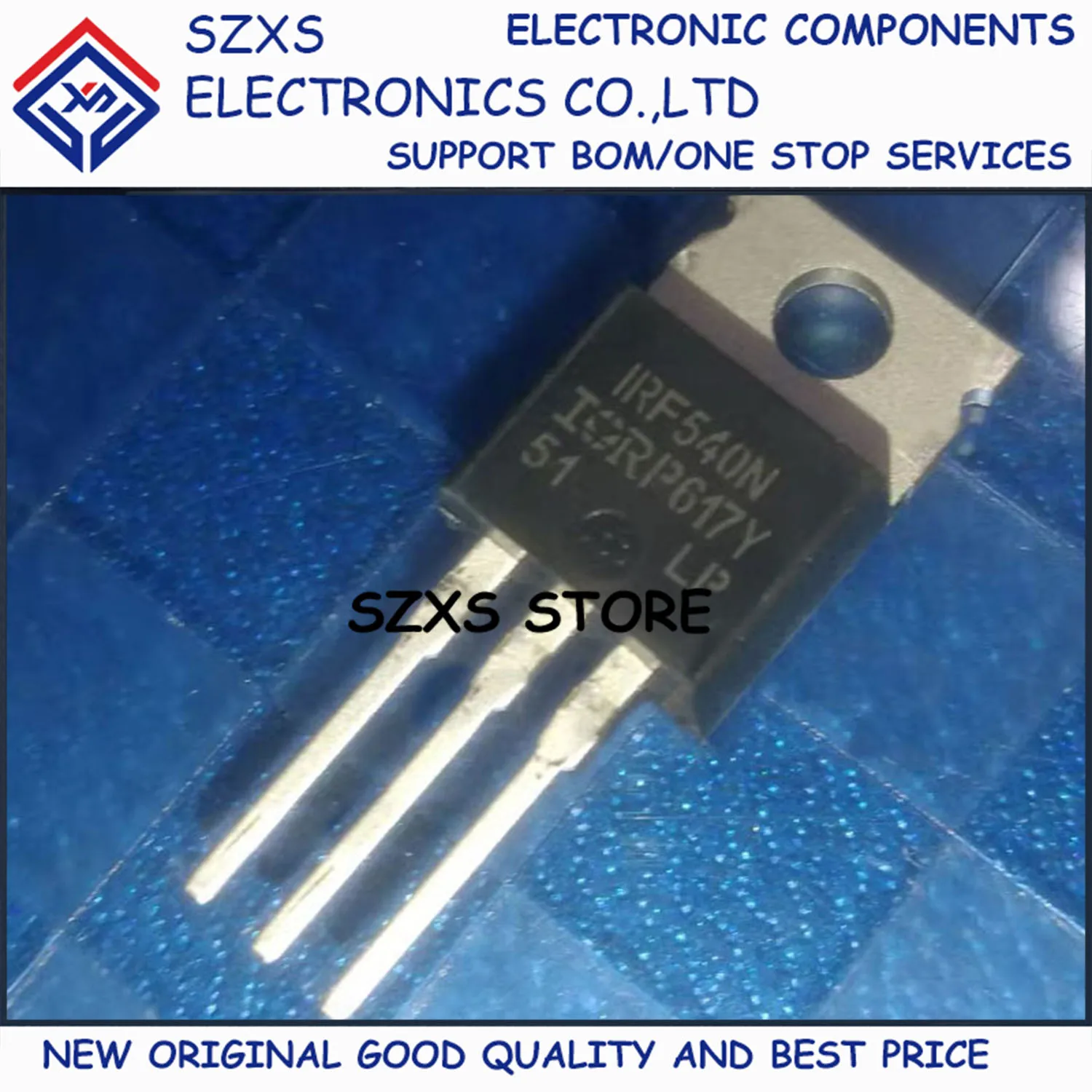 

New Original 10Pcs IRF540N IRF540NPBF TO-220 100V 33A MOSFET Field Effect Transistor In Stock Electronic Components Good Quality