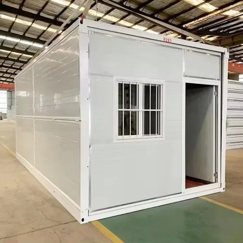 containerized luxury mobile tiny home modular prefab glasswall foldable folding container home house portable house