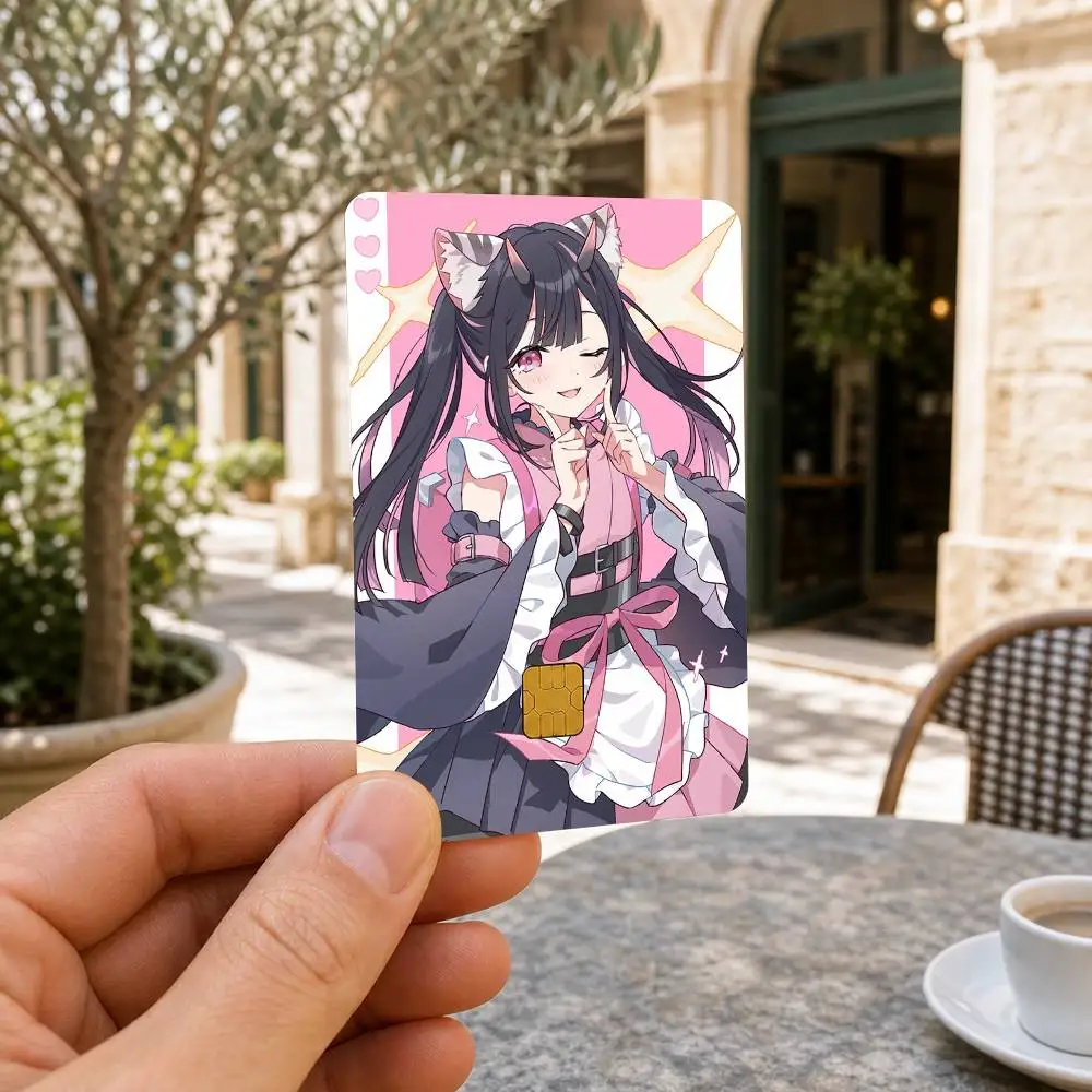 Noi Komazawa Cosmic Princess Waterproof Bank Card Sticker Skin for Credit Debit Chip Cards Decorative Cover Film