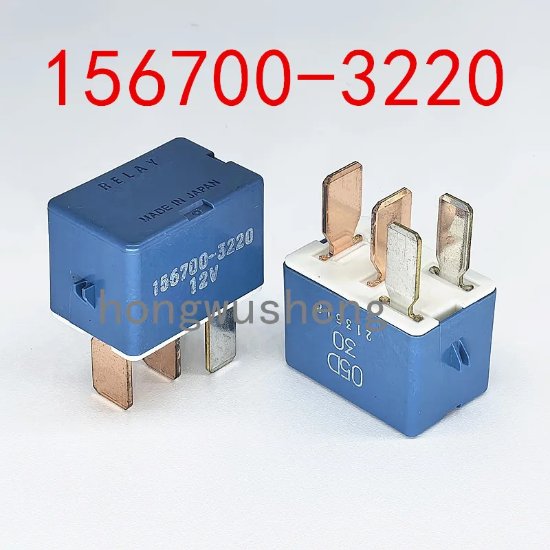 100% New 1pcs  156700-3220  DC12V  Automotive relay  30A  4pins