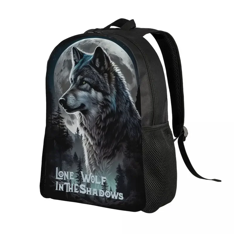 Mochilas con estampado 3D de animales para niños y niñas, morrales de viaje para la escuela y la universidad, bolsa de libros para ordenador portátil de 15 pulgadas