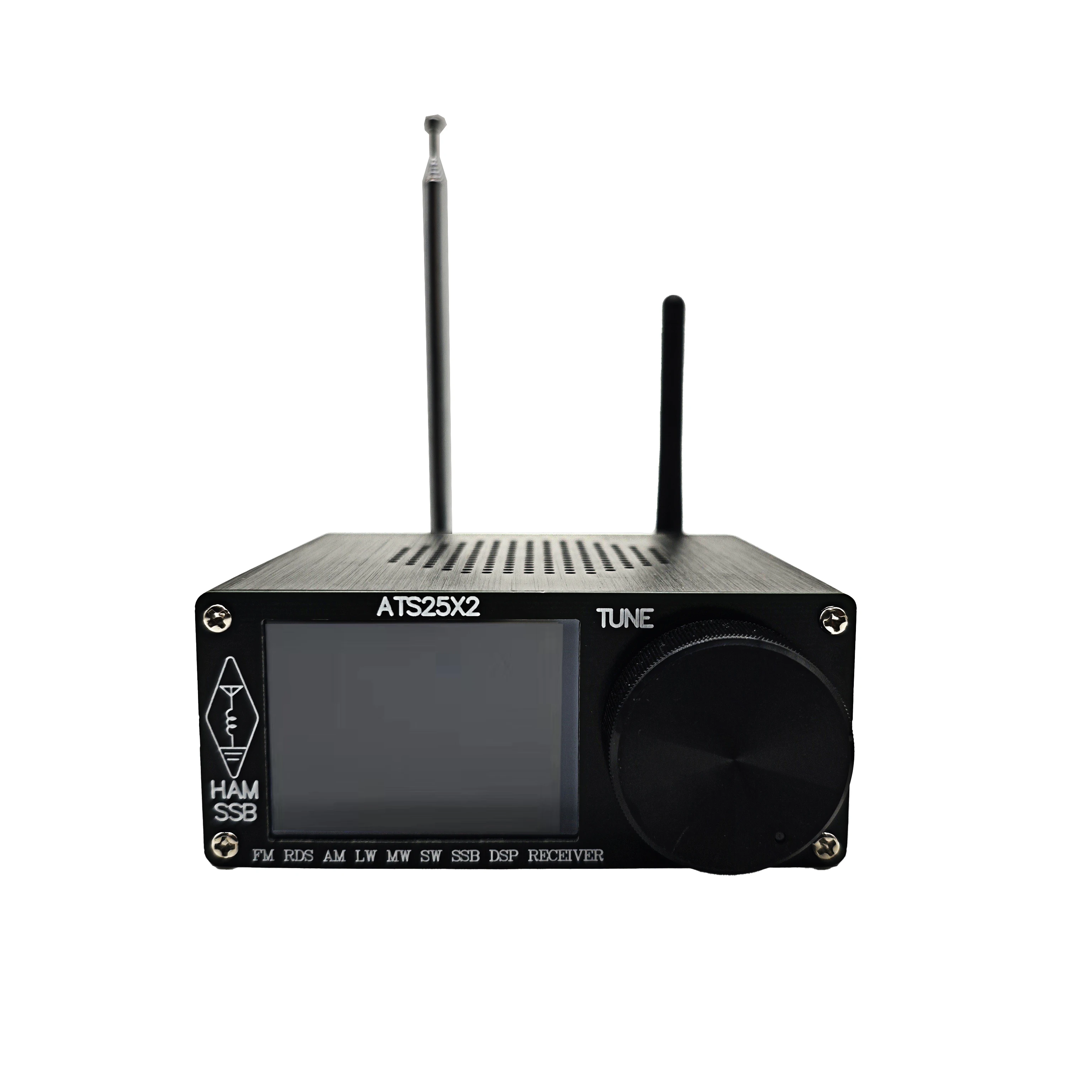 NEUES ATS-25X2 RDS Firmwa 4.1X/5.3B Netzwerk-WIFI-Konfiguration Vollbandradio mit Spektrumscanning DSP-Empfänger ATS25 ATS25X2