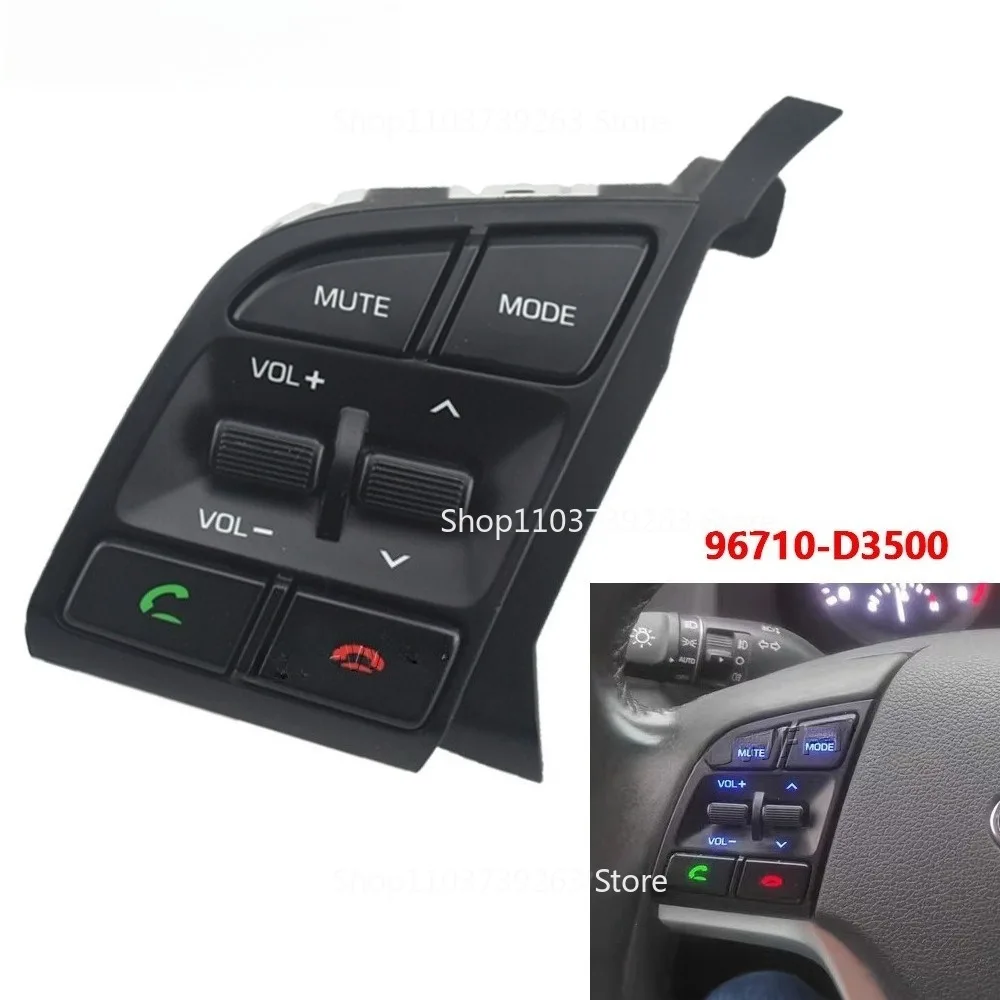 

96710D35004X for Modern Tucson Multi-function Steering Wheel Buttons Volume Bluetooth Phone