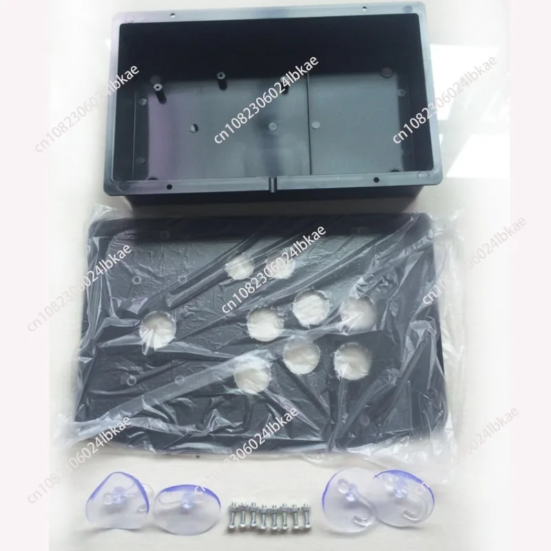 

Game frame acrylic panel steel plastic bottom case arcade rocker DIY shell suction cup accessories 8 holes