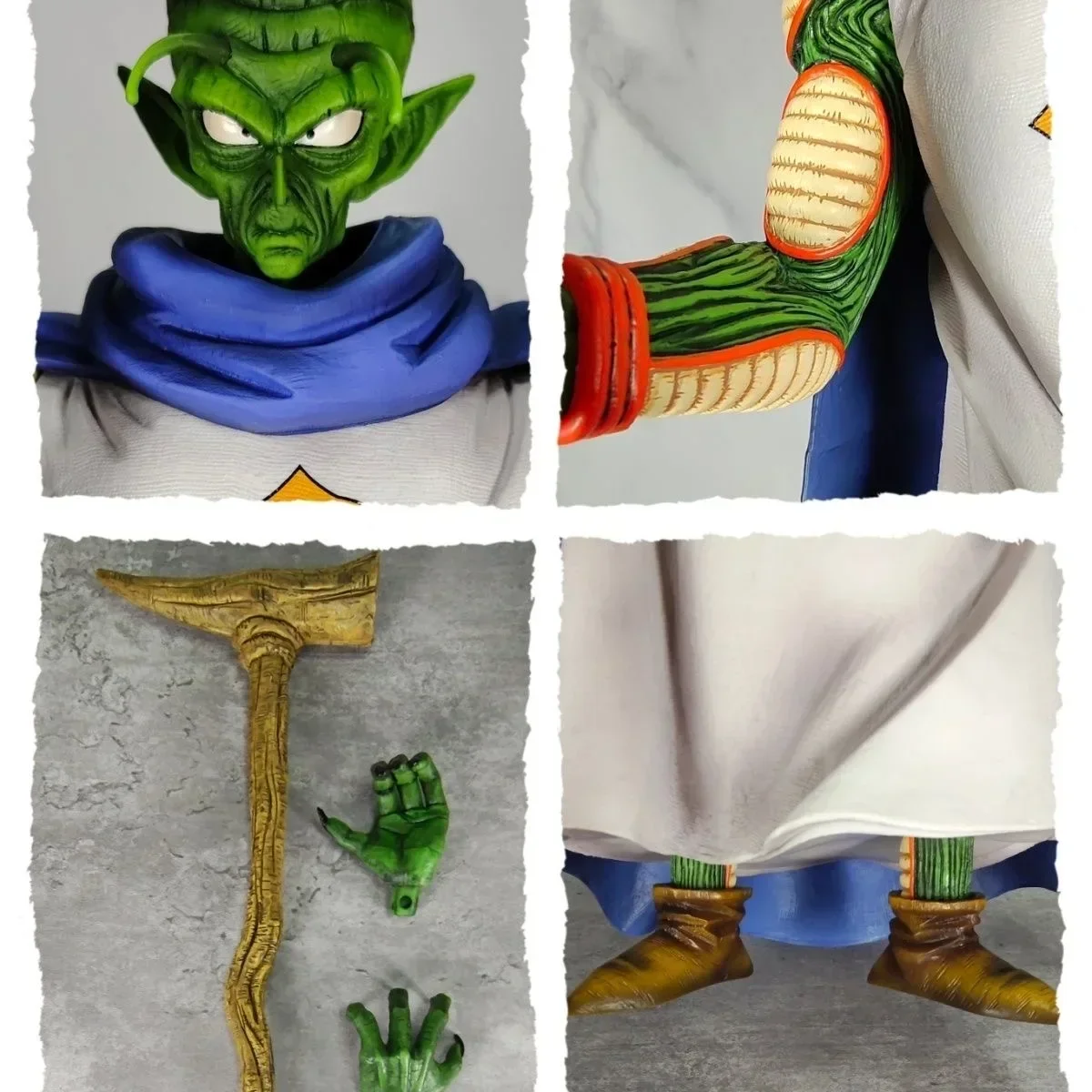 34 centimetri Dragon Ball Z Vecchio Piccolo Anime Figura Piccolo Action Figurine Collezione Statua Modello Personalizzato Bambole Desk Decor Giocattoli Regali