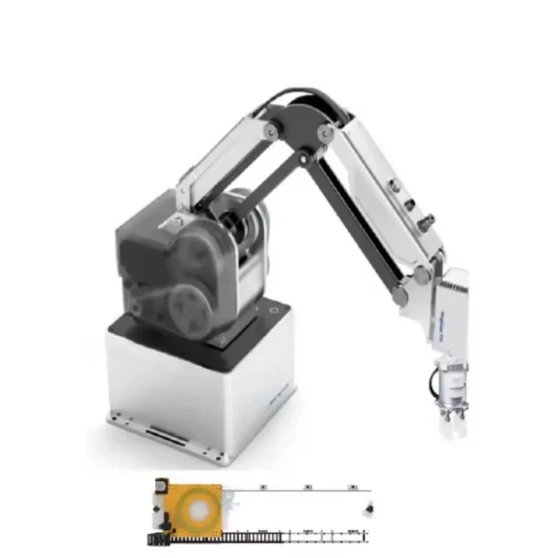 High-Precision 4-Axis Desktop Educational Robotic Arm with Motion Control for Industry Training view 2