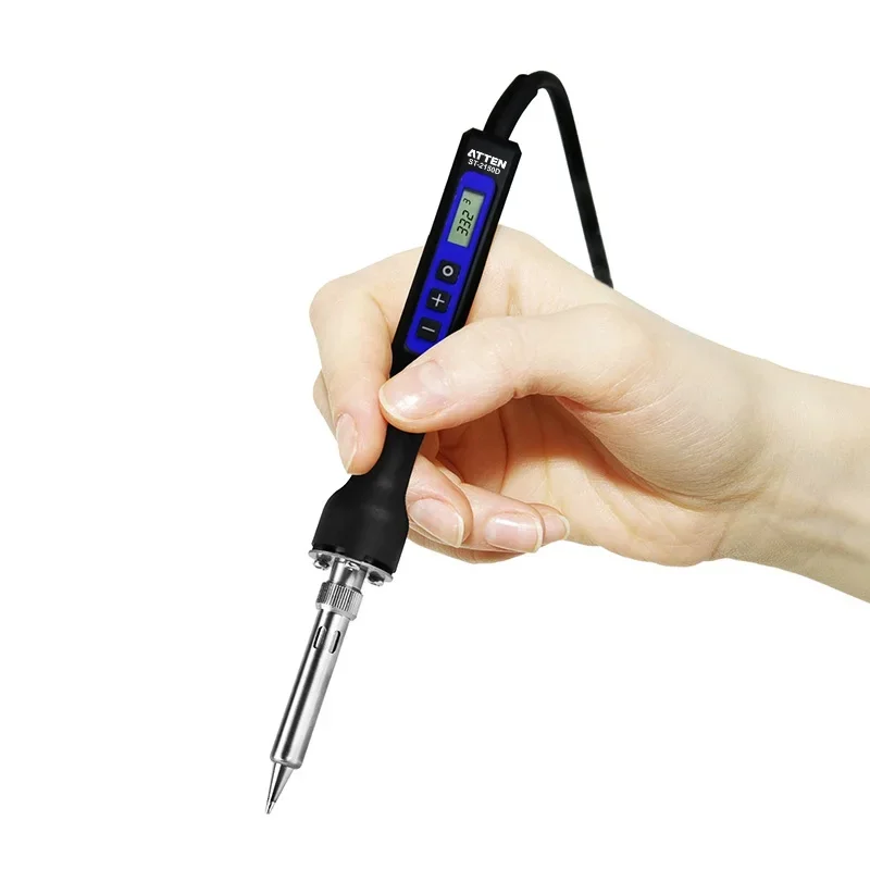 ATTEN ST-2150D 150 واط سبيكة لحام كهربائي 220 فولت الاتحاد الأوروبي التوصيل محطة لحام ذكية التحكم في درجة الحرارة