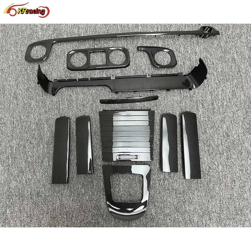 New Arrival Dry Carbon Fiber Auto Parts Interior For Benz G Wagon W465 G500 G580 G63 2025 Interior Trims