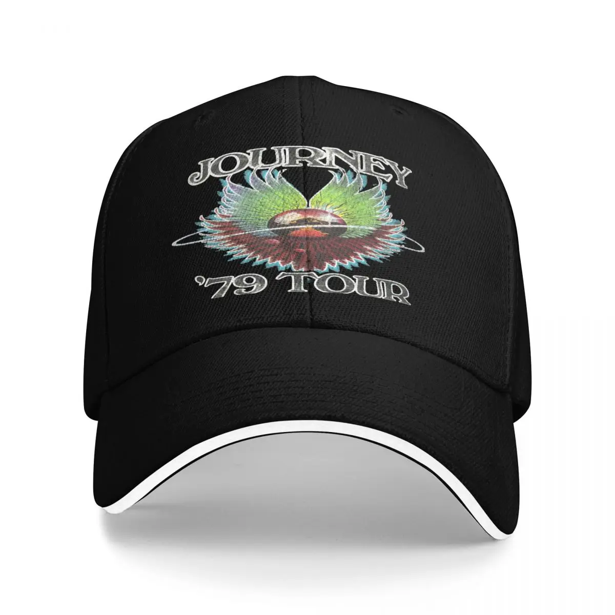 Journey Evolution Tour 1979 Glam Band Cap Men Ball Cap Hats For Men Cap Man Summer Man Hat Baseball Cap