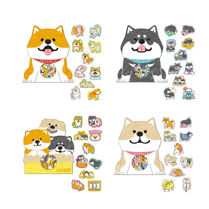 30 Pcs /pack Cute Cat Stickers Decorative Stationery Stickers Scrapbooking DIY Diary Album Stick Label