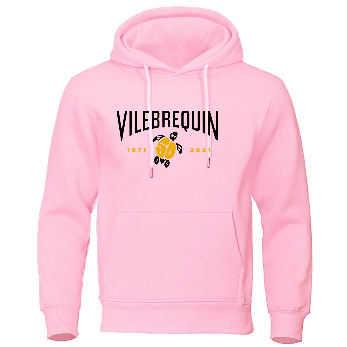 Vilebrequin fashion trend men's and women's printed outerwear with spring and autumn fleece hooded sweatshirt