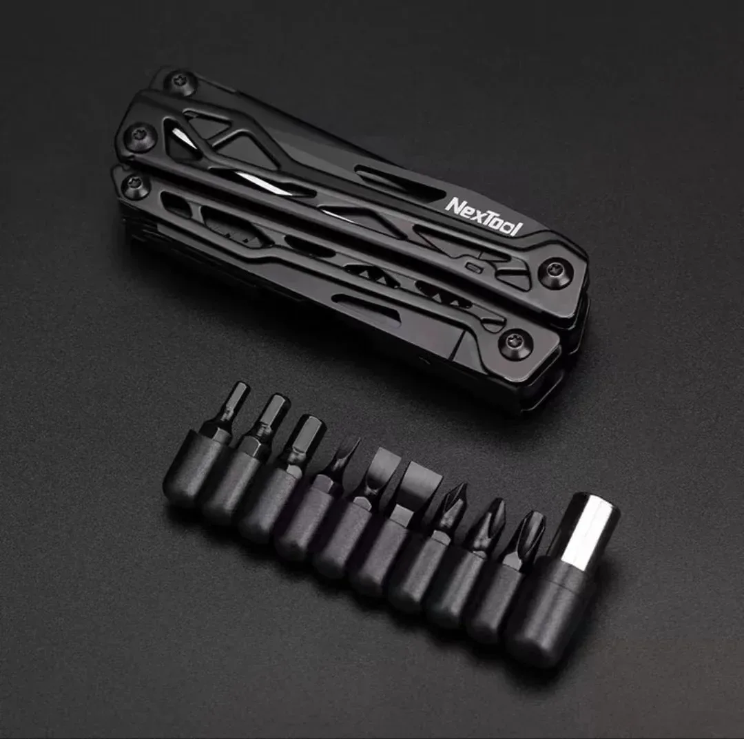 NEXTOOL Multi-function knife 10 IN 1 Portable Folding Knife Stainless Steel Opener Screwdriver Tools knife