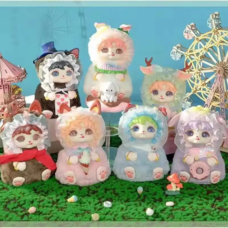 

Горячий кролик Agravic Paradise Kawaii виниловая плюшевая слепая коробка рюкзак кулон милая кукла модная игрушка загадочная коробка девушка собирает подарок