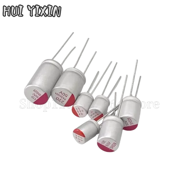 Polimer Katı Kondansatör 6.3V 10V 16V 25V 35V 50V 100V 4.7uF 10uF 22uF 33uF 47uF 68uF 100uF 220uF 270uF 330uF 470uF 1500uF 2200uF
