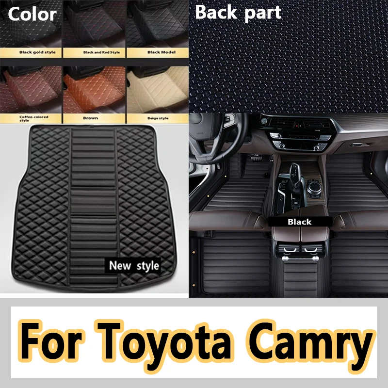 

Роскошные автомобильные коврики для Toyota Camry Daihatsu Altis XV40 2006 ~ 2011 прочные коврики кожаный напольный коврик ковер антигрязевой коврик аксессуары