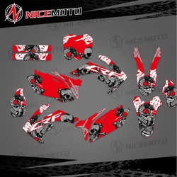 raphic Background Decal Sticker for Honda CRF450R CRF450 2009-2012 CRF250R CRF250 2010- 2013 CRF 250 250R 450 450R