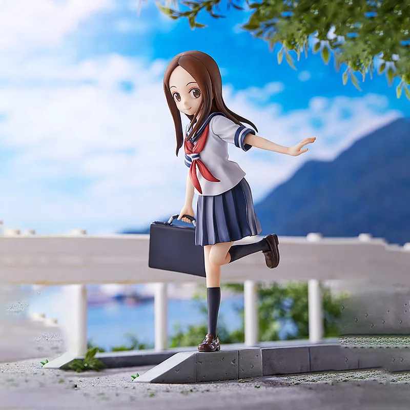 In Stock Cool Play Anime Phat Takagi-san Who Is Good At Teasing 2 Takagi-san on The Way Home Figure Toy Gift Collection