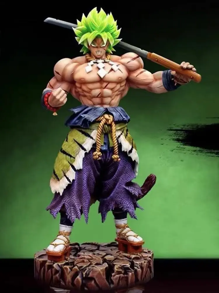 

Dragon Ball Anime Figure Samurai Series Broly Figures GK Model Statue Pvc Action Figurine Collection Model Toys Gift