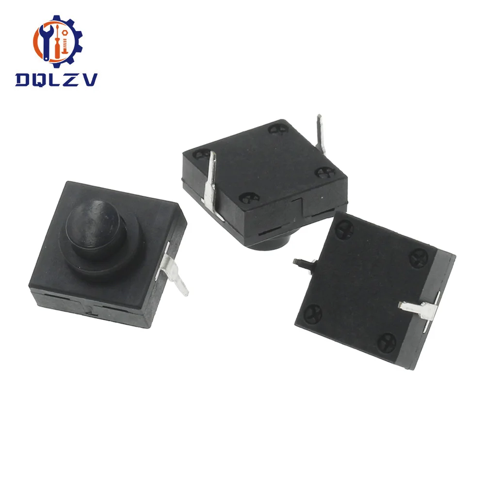 12*12*9.4mm Flashlight Button Switch 1A 30V CB-1212-112D 2Pin Ultra-Thin Middle of the feet