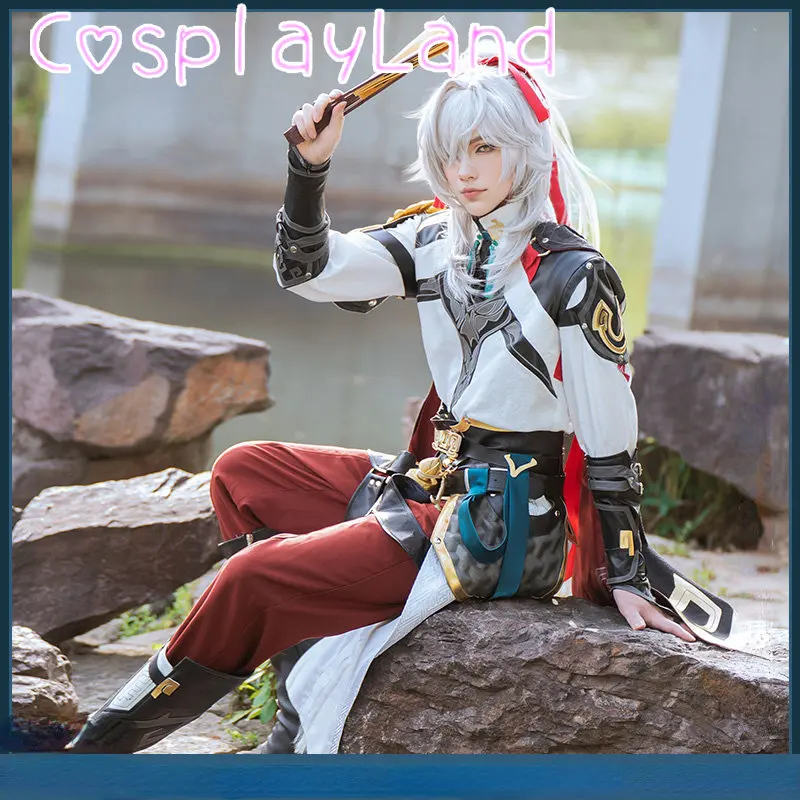 Game Honkai Star Rail Jing Yuan Cosplay Costume Men Suit Honkai Jingyuan Role Play Full Set Outfit Halloween Party Cos