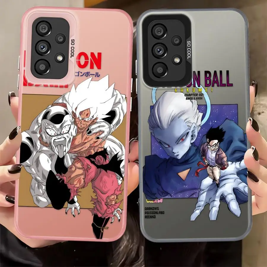 لعبة دراغون بول كوميكس فريزا لينة شل حقيبة لهاتف سامسونج جالاكسي A22 A25 A16 A34 A24 A32 A12 A23 A15 A14 A13