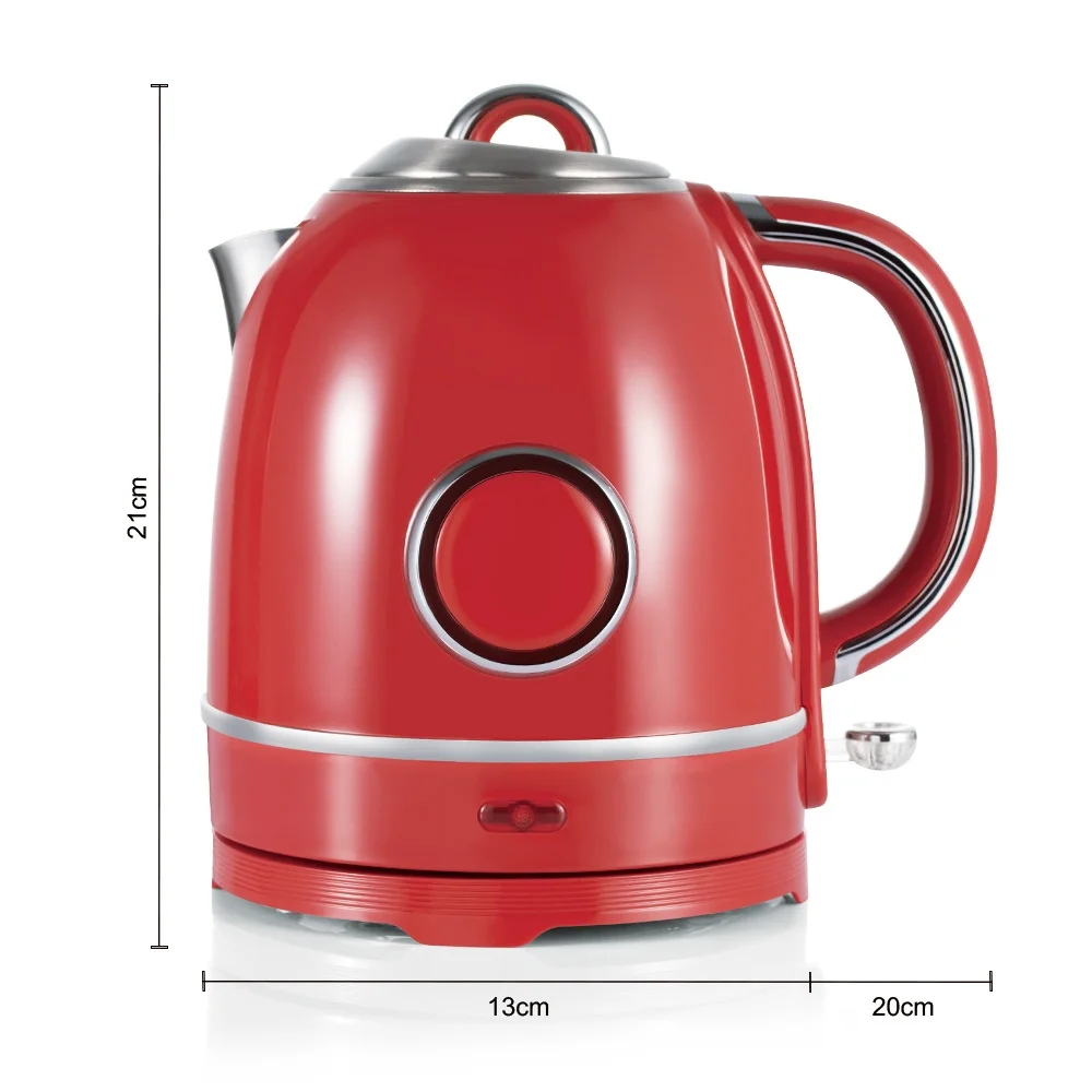 EU Plug 1.5L Large Capacity Electric Kettle Household  Multifunctional Double-layer Anti-dry-boiling Kettle Kitchen gadgets