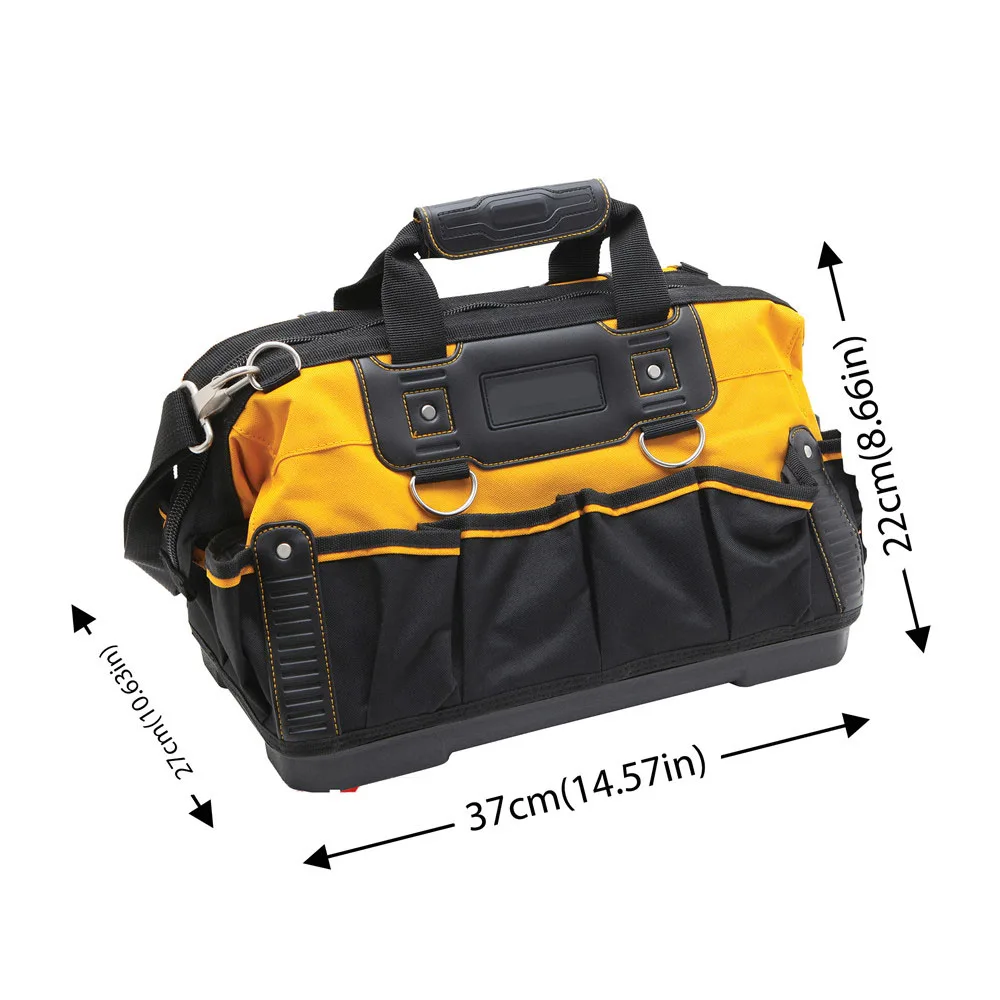 1680D Oxford Cloth Pouch Tool Organizer Tool Bag WorkingTool High-grade Thickened Heavy Duty for Electrician Tools Waterproof