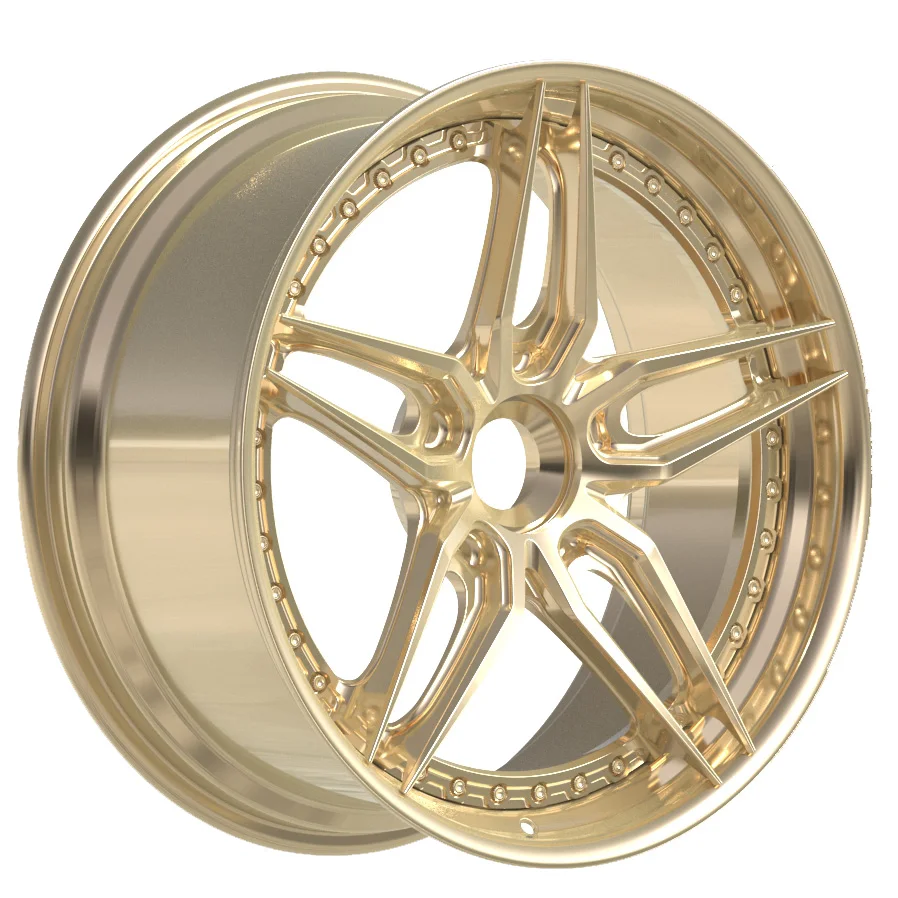 

2 Piece Gold Forged Wheels For Hre For Bmw X5 X6 F34 F35 F30 F20 M3 M4 M6 For Audi A4 A6 A7 A8 Rs3 Rs7 Rs6 For Benz