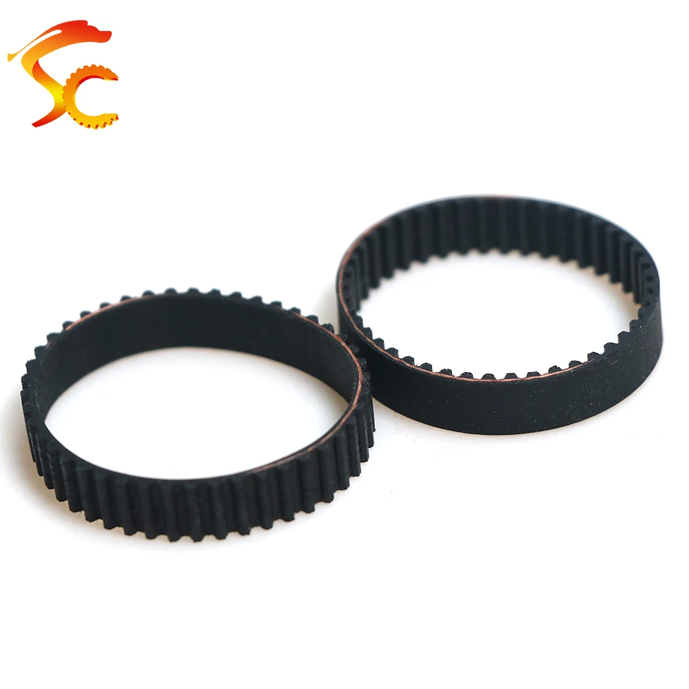 S2M timing belt S2M-60/72/74/80/86 Teeth 30/36/37/40/43 width 3/6/9/10mm Rubber closed-loop S2M Belt