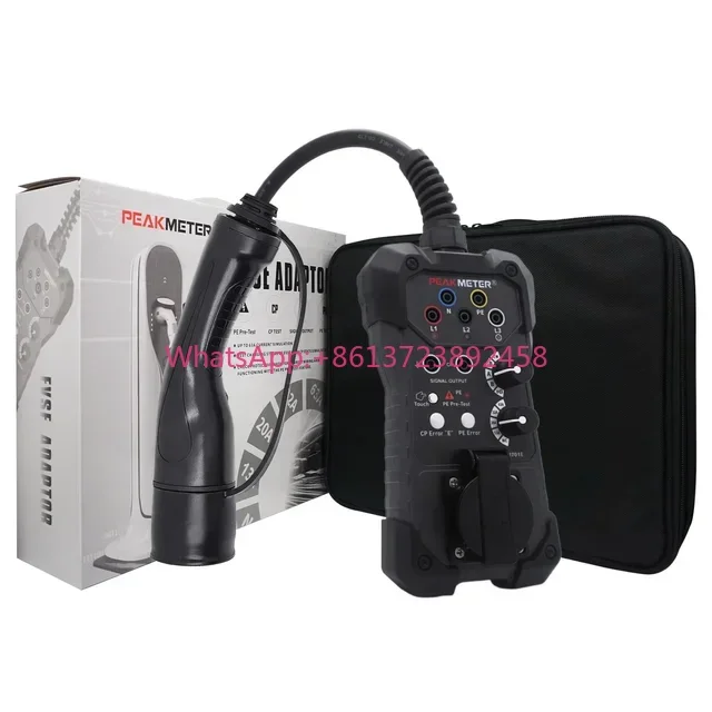 EV Car Charger Tester Durable and Reliable EVSE Adapter for AC Charging Stations Diagnosis Machine for Cars