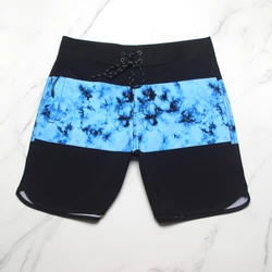 2024 New Fashion Printed Men's Boardshorts Beach Surf Swimwear Sport High Stretch Quick-dry Waterproof Homme Beach Trunks