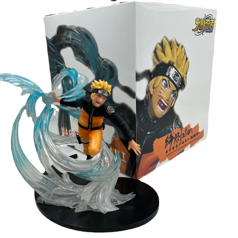 Naruto Beeldje Model Gk Spiraal Naruto Spiraal Gevechtsscène Anime Standbeeld Model Doos Beeldje Kan Worden Verzameld En Gegeven Als Cadeau