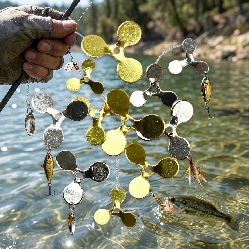 200 Buah Aksesori Umpan Pancin - Fishing Lure Blade Bait ulasan dan harga