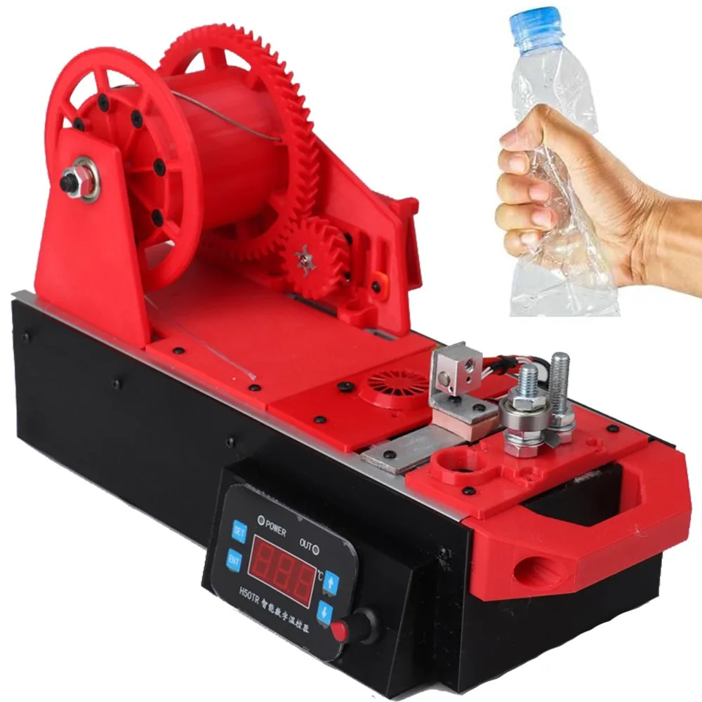 

PET Bottle to 3DPrinting Filament Making Machine Desktop Filament Extruder 1.8mm Desktop Micro Injection Plastic Silk Making