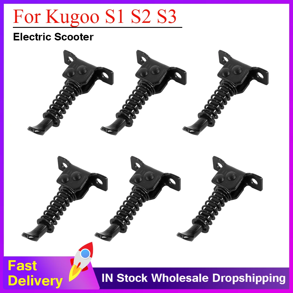 

6pcs Electric Scooter Kickstand Side Support Parking Stand Bracket for Kugoo S1 S21 S3 Kick Scooter Skateboard Accessories